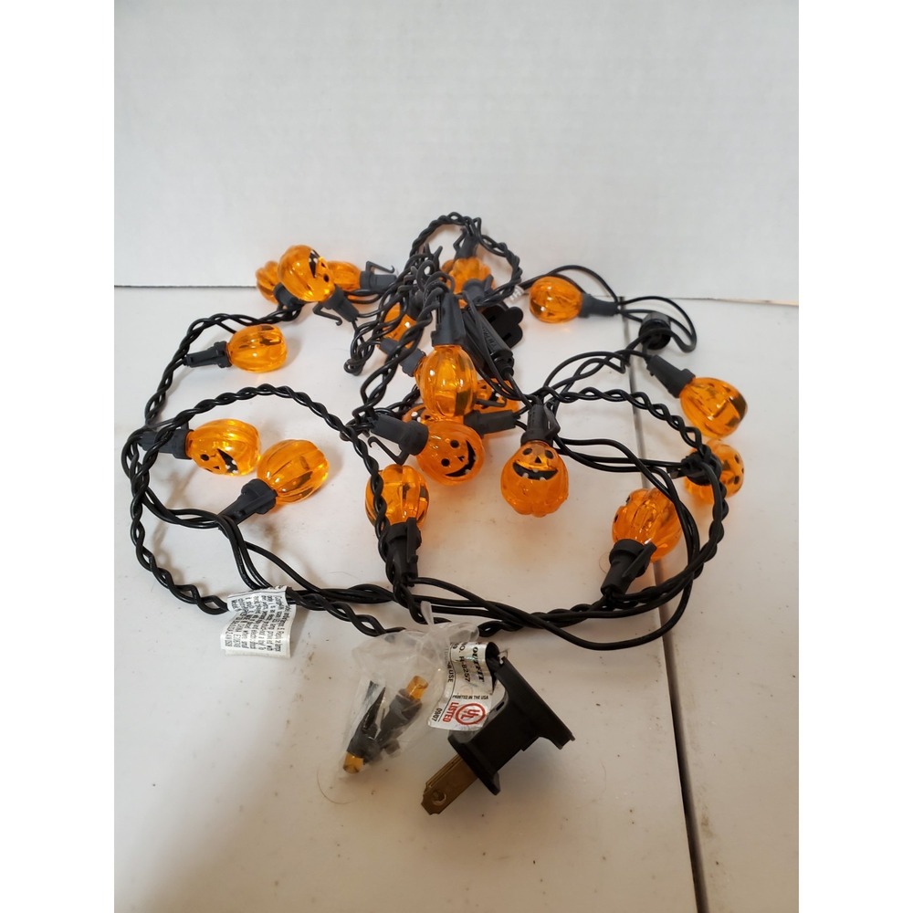 Pumpkin 20 String Lights Halloween Home Decoration Party Indoor Lights